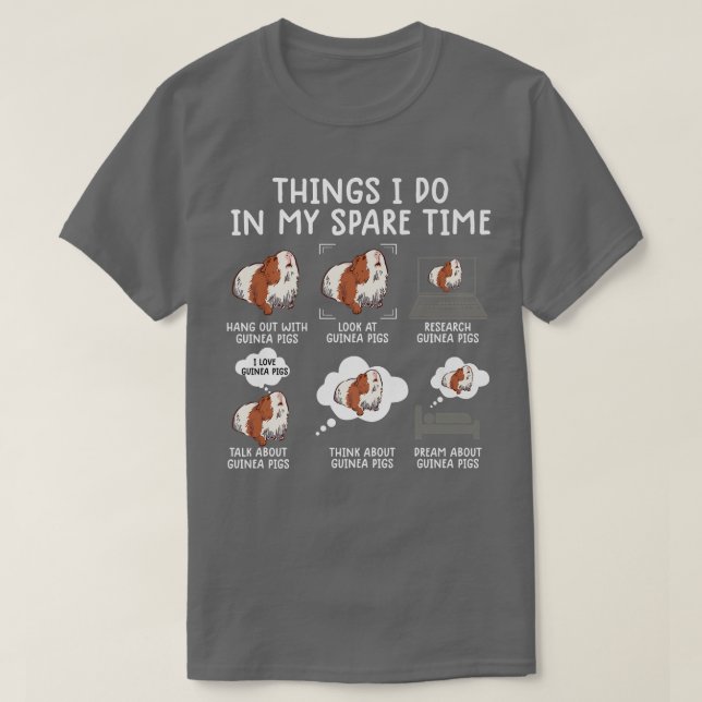 Camiseta chispa de conejillo de indias de humor sarcástico  (Diseño del anverso)
