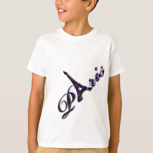 Camiseta Chispa del purpurina de la lentejuela de la torre