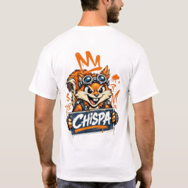 Camiseta Chispa Graffiti Squirrel T-Shirt