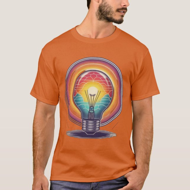 Camiseta Chispa iluminada de inspiración (Anverso)