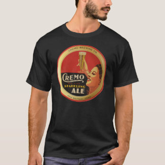 Camiseta chispeante de la cerveza inglesa de Cremo