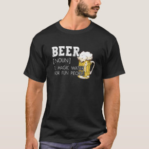 Camiseta Chiste adulto beer de cerveza de definición de cer