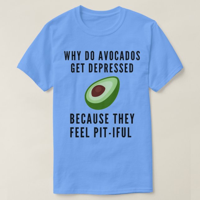 Camiseta Chiste aguacate Pit (Diseño del anverso)