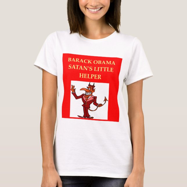Camiseta chiste anti de obama (Anverso)