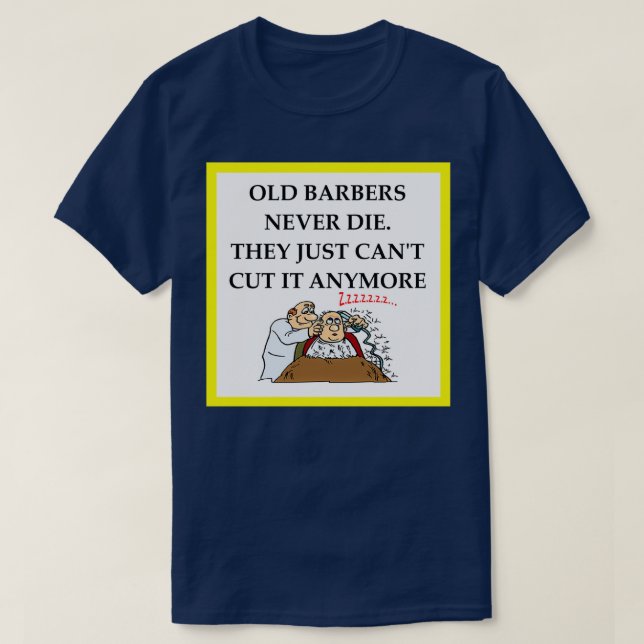 Camiseta Chiste Barber (Diseño del anverso)