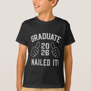 Camiseta Chiste Cl De 2026 Lo Logró Graduación Para Él Ella