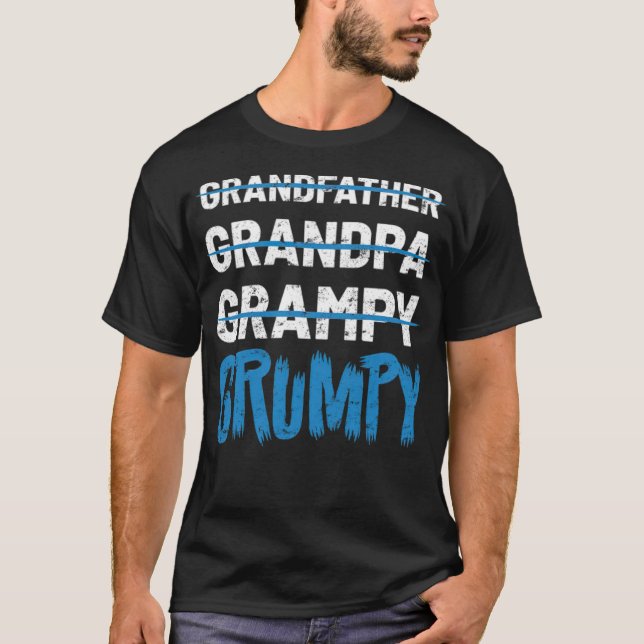 Camiseta Chiste cómico del abuelo divertido (Anverso)