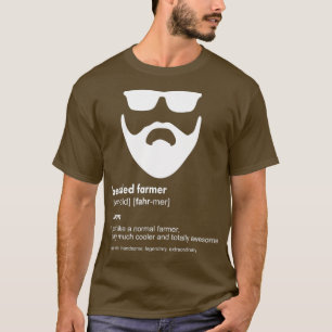 Camiseta Chiste de agricultura de barbas para granjeros con