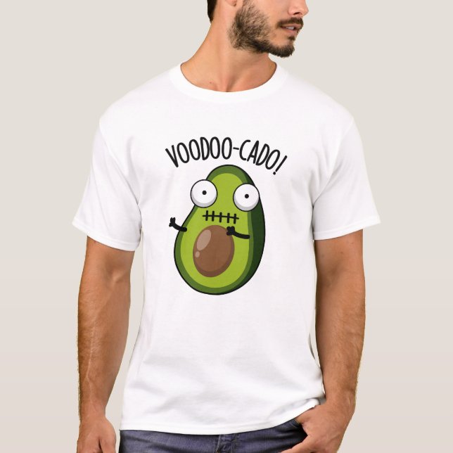 Camiseta Chiste de aguacate divertido Voodoo-cado (Anverso)