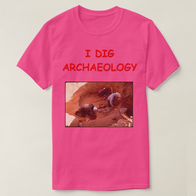 Camiseta Chiste de arqueología 19 (Diseño del anverso)