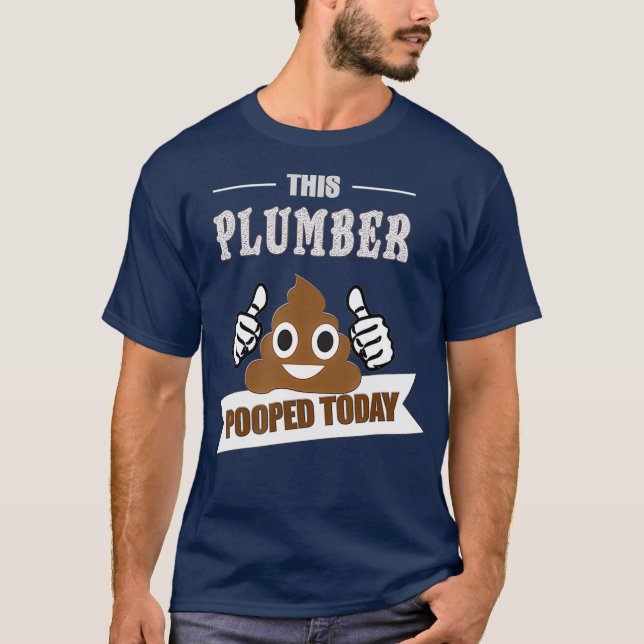 Camiseta Chiste de caca de plomo divertido Pipefitter sarcá (Anverso)