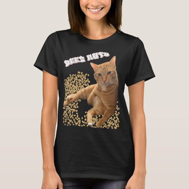 Camiseta Chiste de Cat Deez Nueces con Pistachios (Anverso)