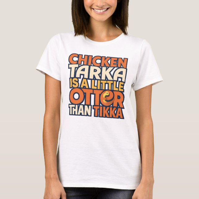 Camiseta Chiste de Chicken Tarka (Anverso)