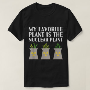 Camiseta Chiste de Ciencia de la Planta Nuclear Divertido