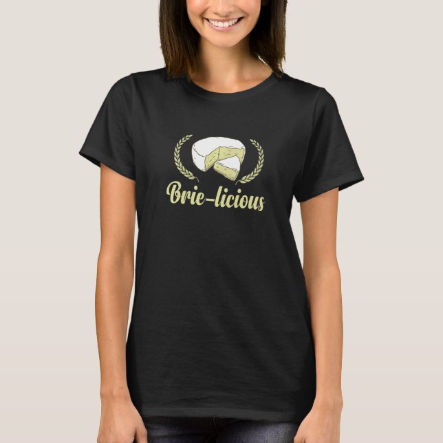 Camiseta Chiste de comida de queso fresco: queso con motiva (Anverso)