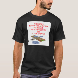 Camiseta Chiste de CRIBBAGE