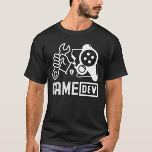 CAMISETA CHISTE DE DESARROLLADOR DE JUEGOS