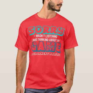 Camiseta Chiste de desarrollador de juegos Dev programador