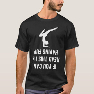 Camiseta Chiste de ejercicios de yoga hombres Yogi Yogini T