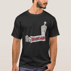 Camiseta Chiste de escayola de escayola de armazón de esqu