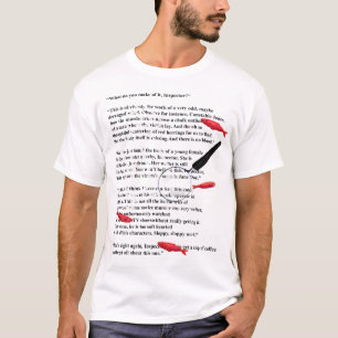 Camiseta Chiste de escritor de misterio del asesinato