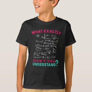 Camiseta Chiste de Fórmula de Matemáticas Físicas