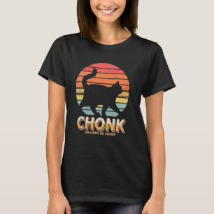 Camiseta Chiste de Gatos Gordos Divertidos Gato Chonk Oh Ba