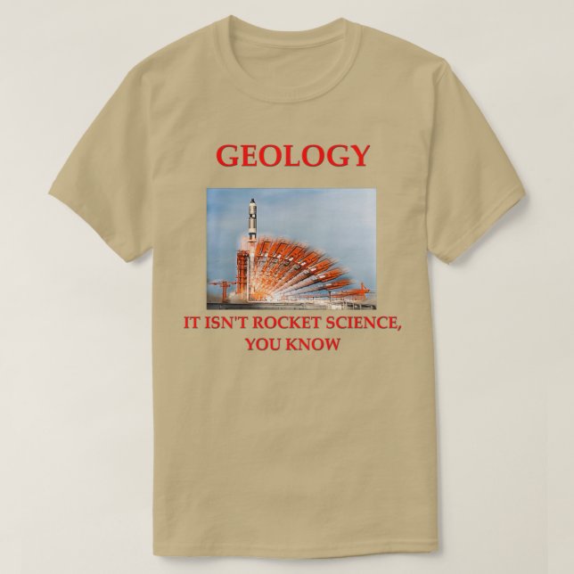 Camiseta Chiste de geología 15 (Diseño del anverso)