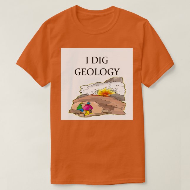 Camiseta Chiste de geología 7 (Diseño del anverso)
