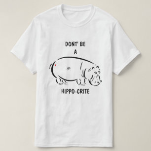Camiseta Chiste de hipocresía