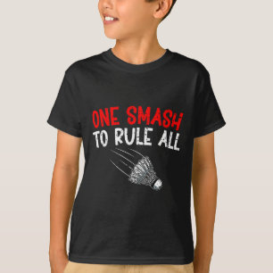 Camiseta Chiste de humor de juego de juego de Badminton sar