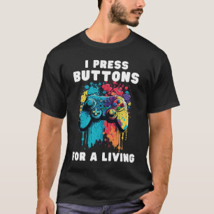 Camiseta Chiste de humor de videojugador para hombres mujer