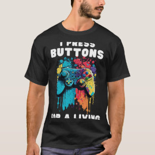 Camiseta Chiste de humor de videojugador para hombres mujer