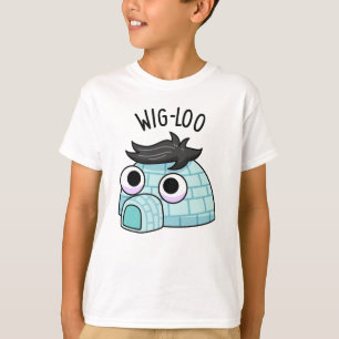 Camiseta Chiste de Igloo Divertido con Peluca