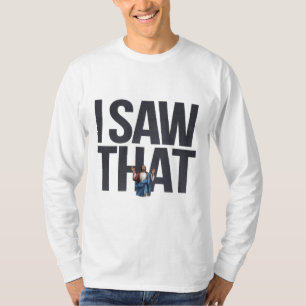Camiseta Chiste de Jesús Meme Divertido, Vi Eso de Jesús 