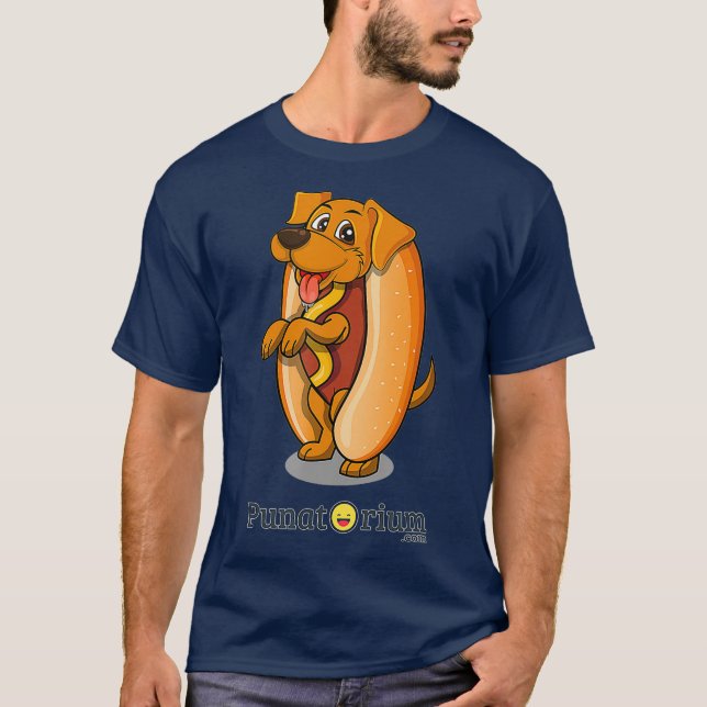 Camiseta Chiste de juego de palabras divertido de perrito c (Anverso)