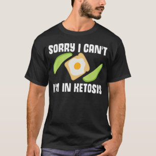 Camiseta Chiste De Ketosis Que Dice Pérdida De Peso De Keto