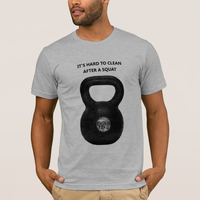 CAMISETA CHISTE DE KETTLEBELL (Anverso)
