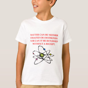 Camiseta chiste de la física