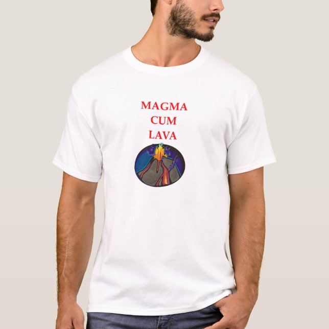 Camiseta chiste de la geología (Anverso)