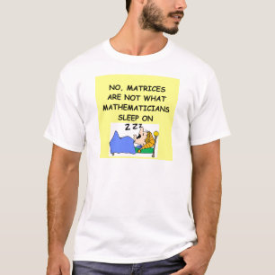 Camiseta chiste de la matemáticas