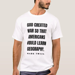 Camiseta Chiste de Mark Twain