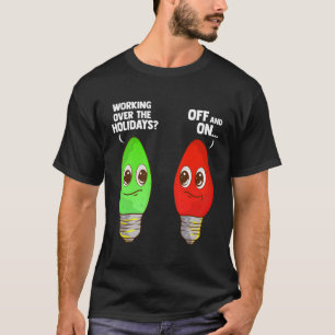 Camiseta Chiste de Navidades de vacaciones