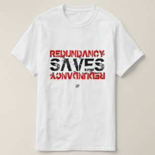 Camiseta Chiste de nerdy redundante v1