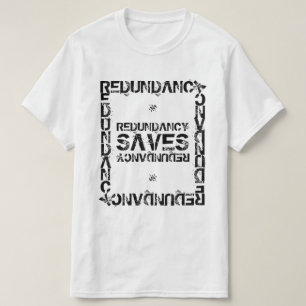 Camiseta Chiste de nerdy redundante v2