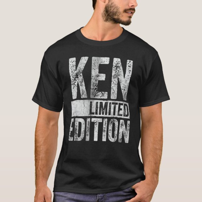 Camiseta Chiste de nombres personalizado Ken (Anverso)