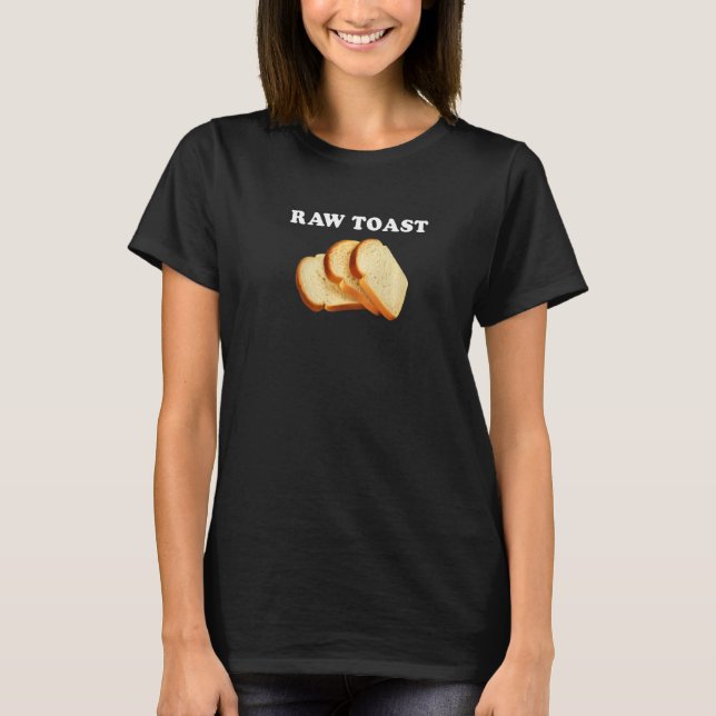 Camiseta Chiste de pan tostado (Anverso)