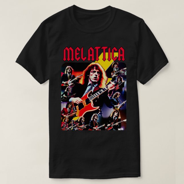 Camiseta Chiste de parodias musicales de la guitarra rock c (Diseño del anverso)