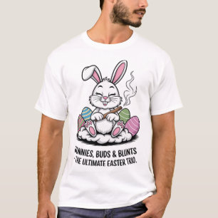 Camiseta Chiste de Pascua Conejos Divertidos Capullos Triun