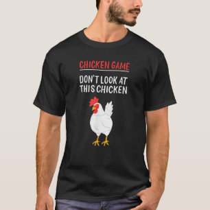 Camiseta Chiste de pollo Meme Graciosa granja de aves de co